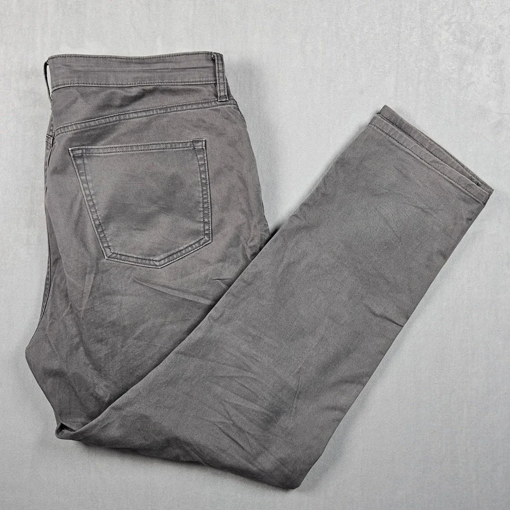Flint and Tinder 365 Pants Mens 36x30 (Fits 38x30) Gray Athletic Tapered Fit